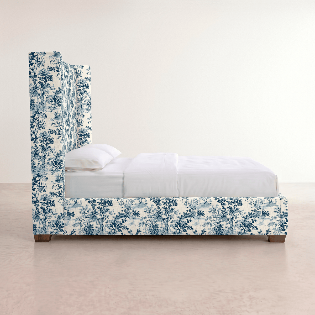 The Selene Bed in Benjamin - Lemon Park