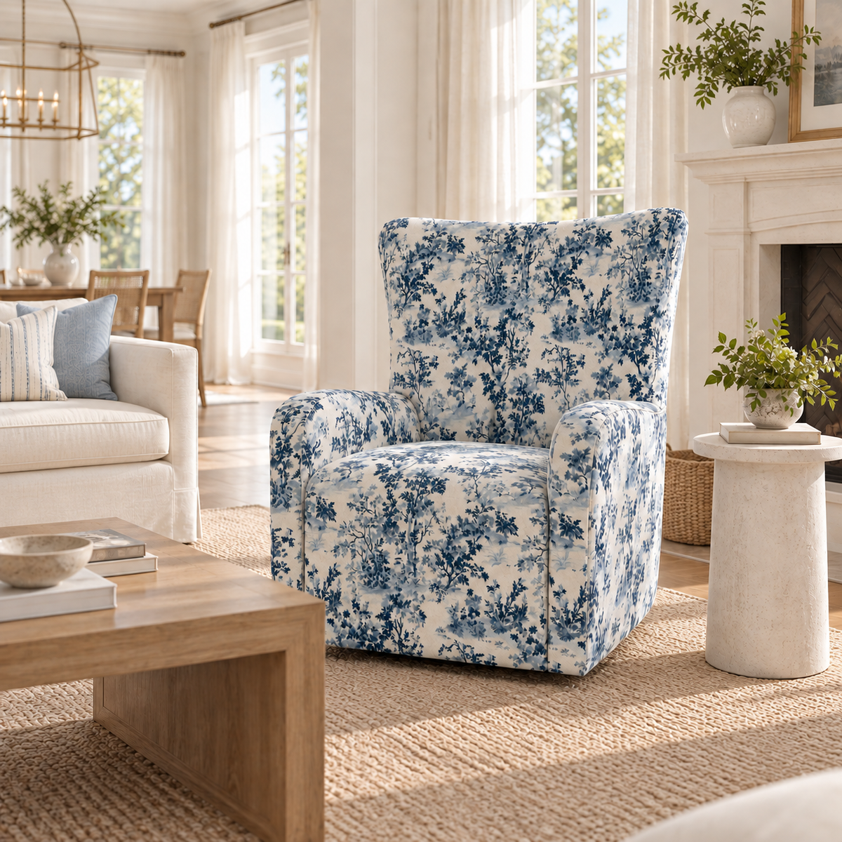 The Winston Chair in Benjamin