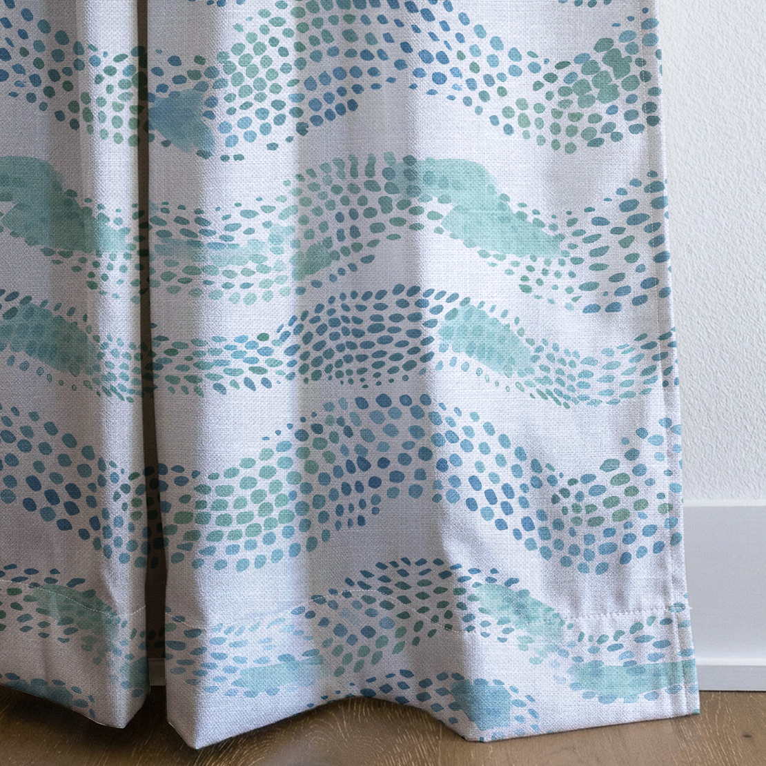 Kayla - Drapery — corner closeup