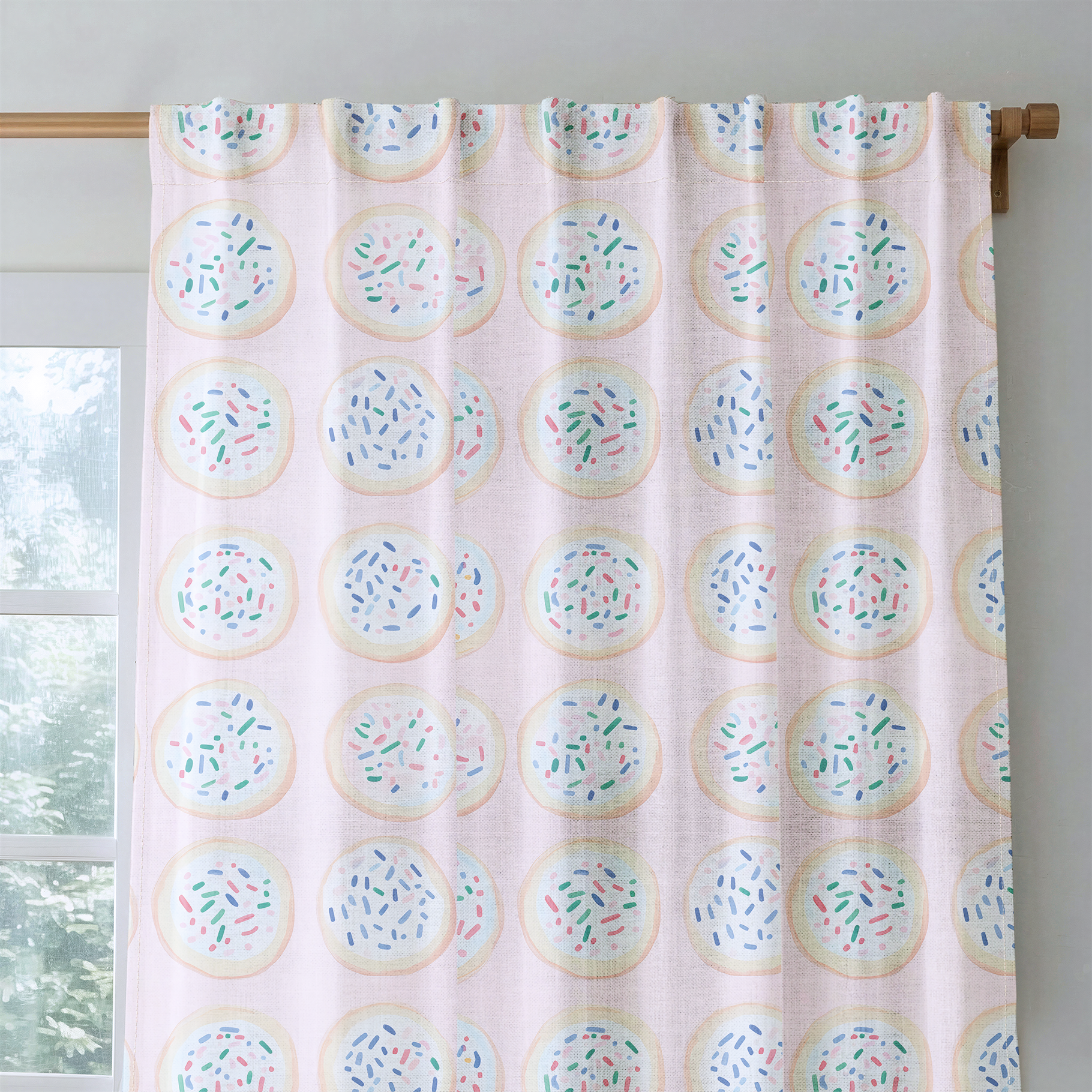Confetti Cookies - Drapery — rod