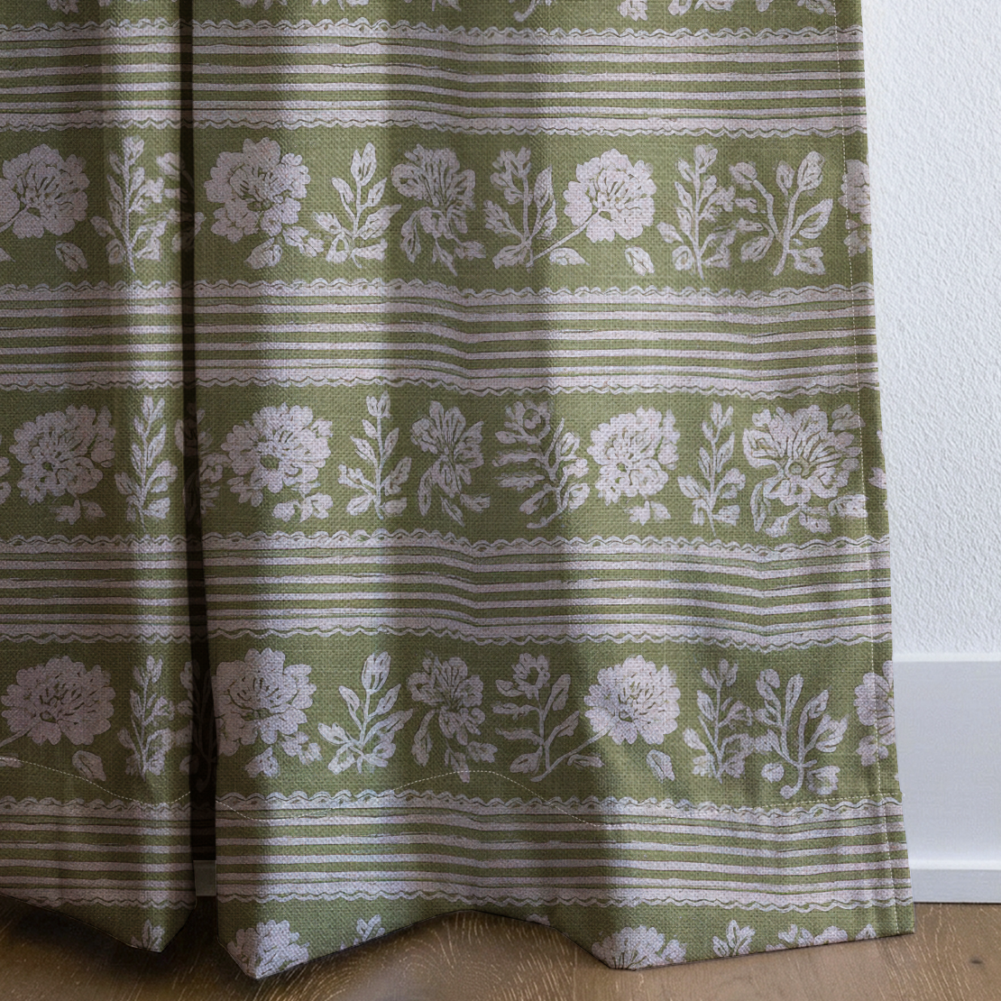 Elise Garden - Drapery — corner closeup