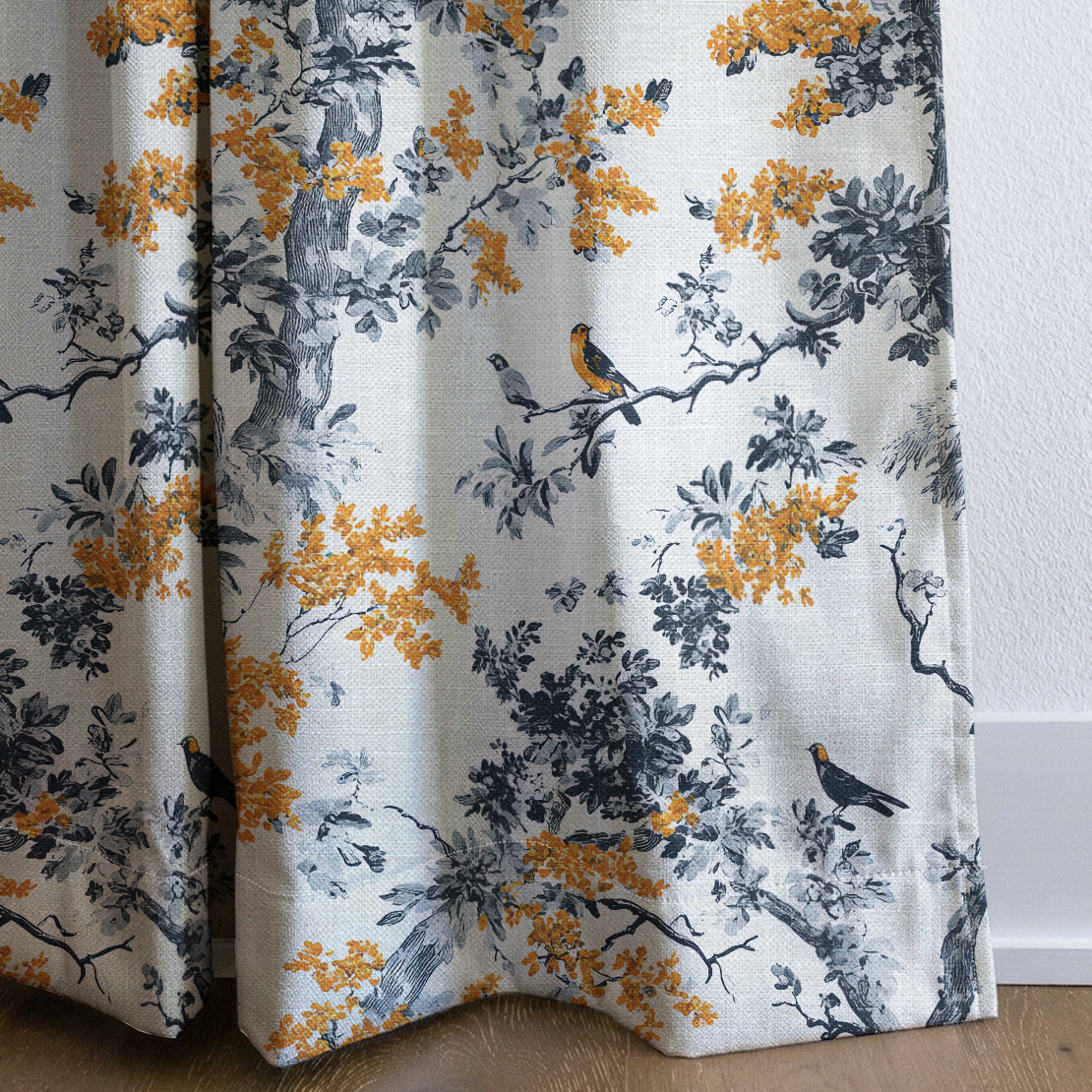 Delphine - Drapery — corner closeup