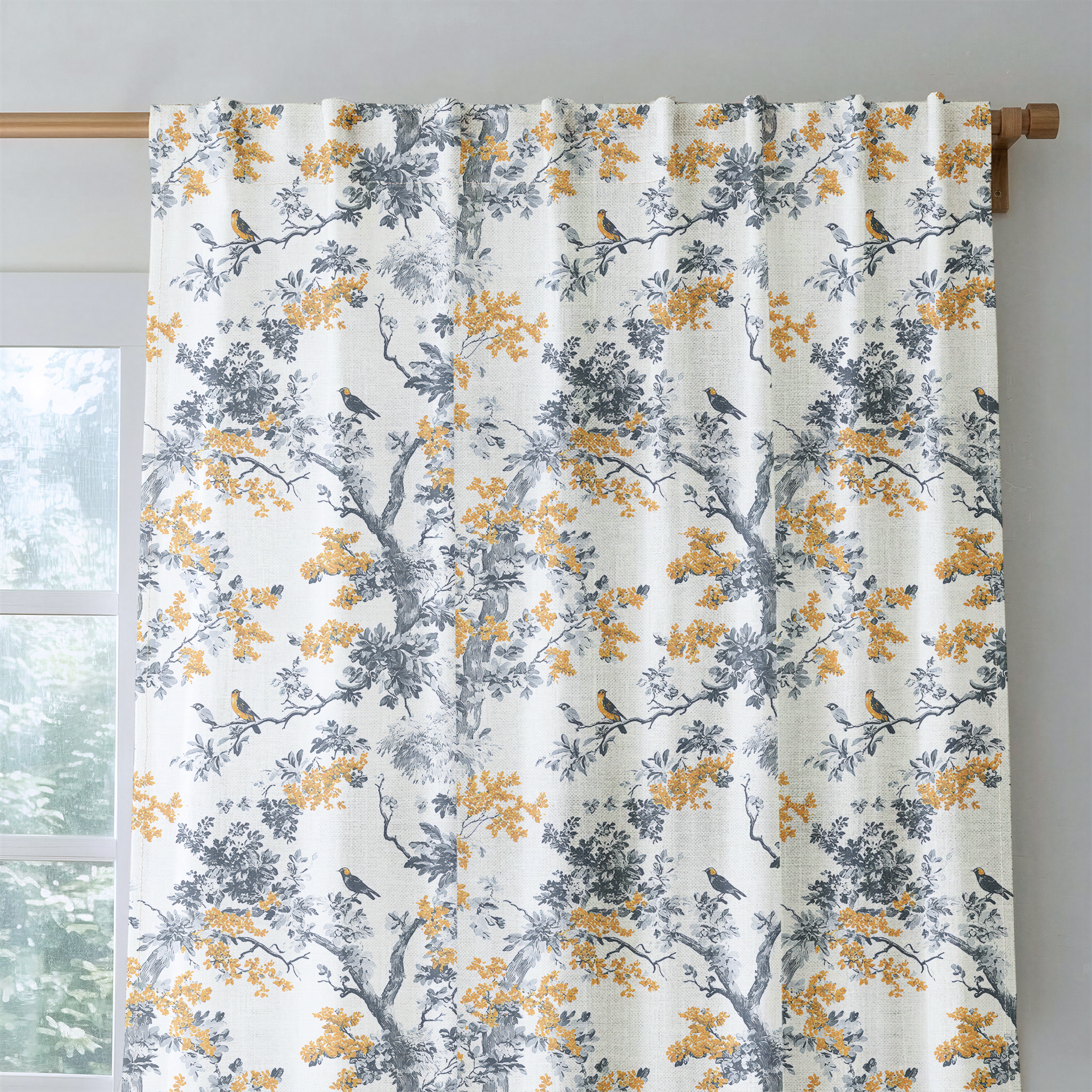 Delphine - Drapery — rod