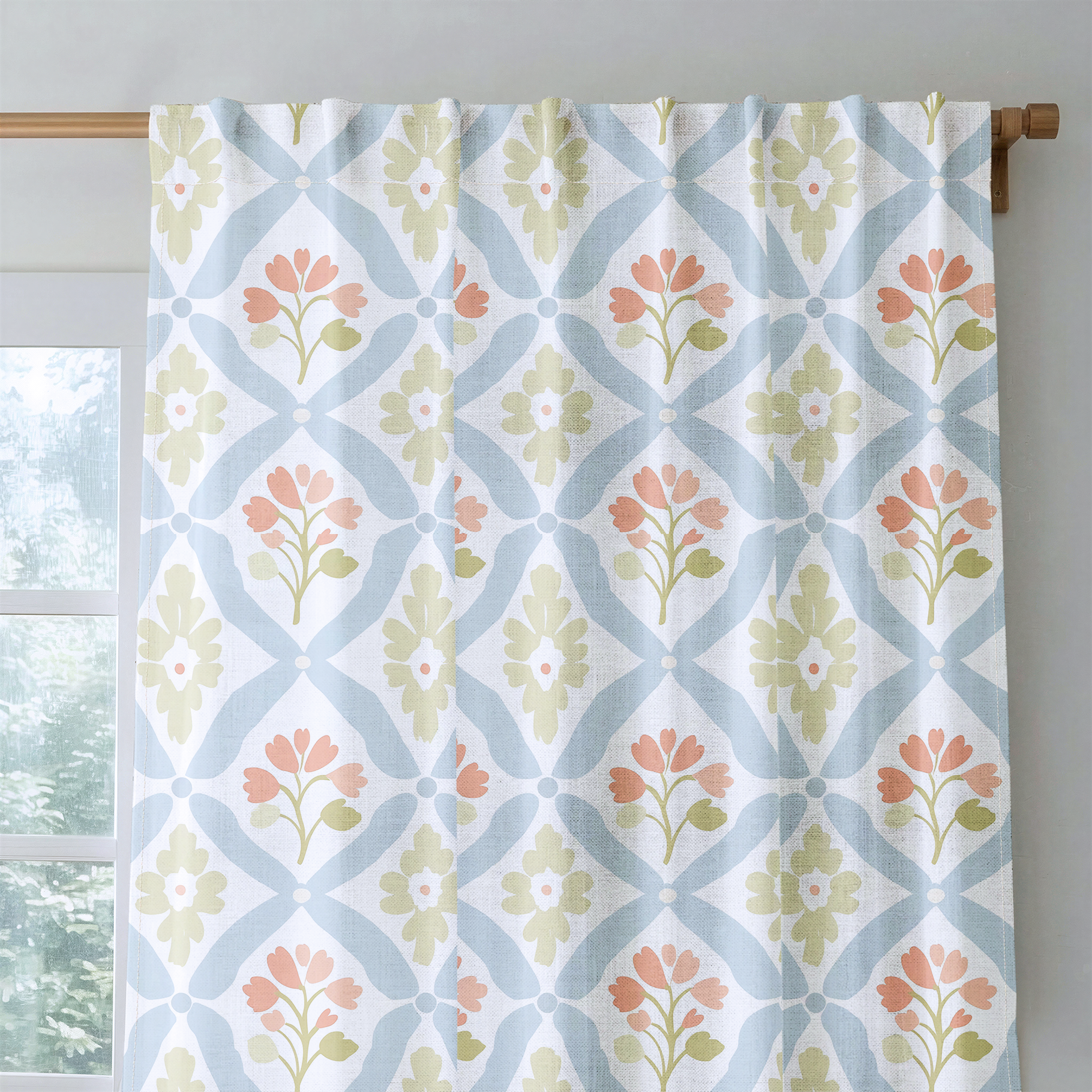 Robyn's Garden - Drapery — rod