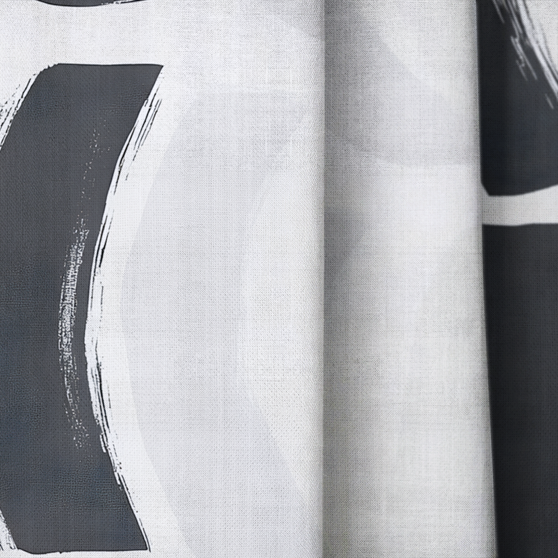 Monochrome Mood - Drapery — close up