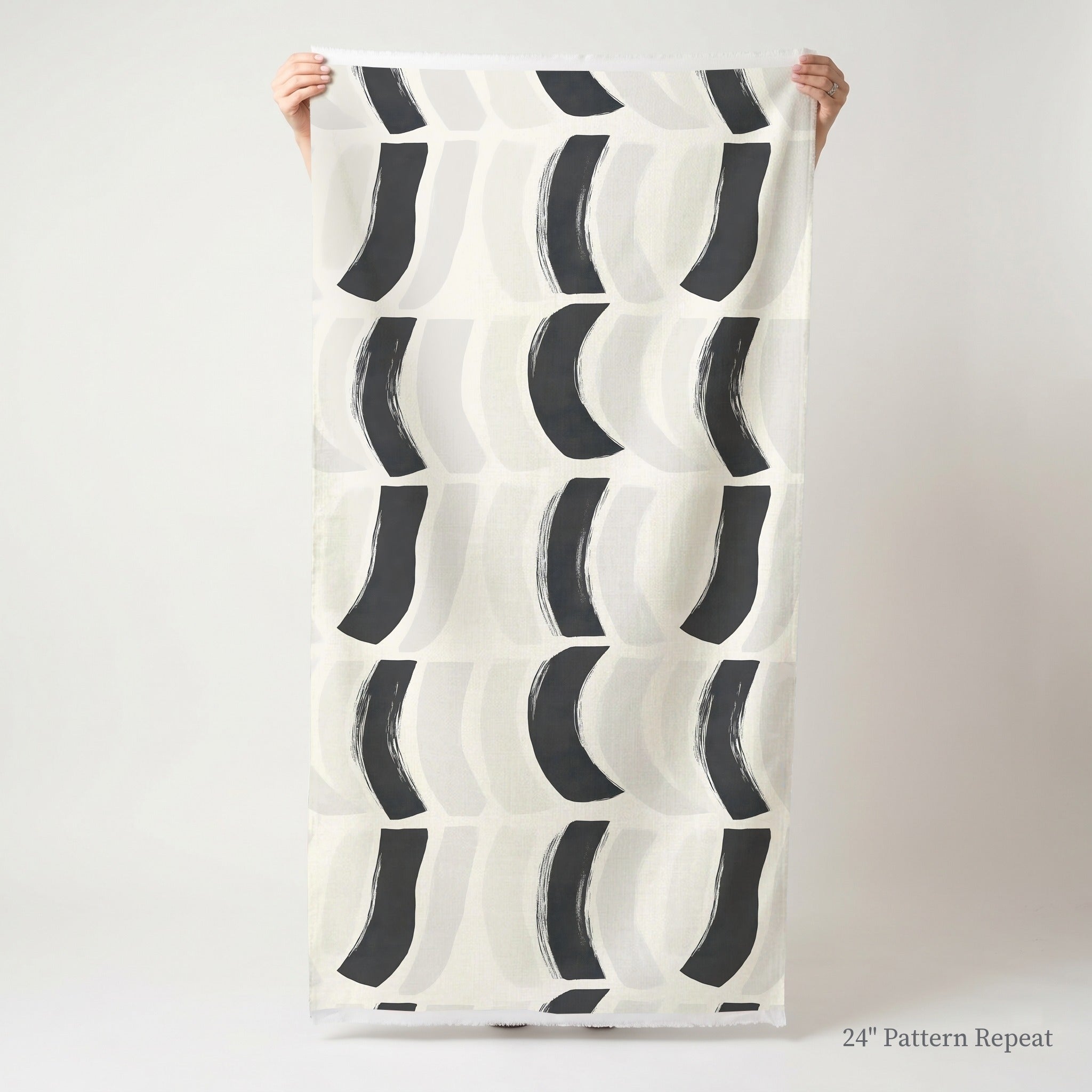 Monochrome Mood Fabric by the Yard