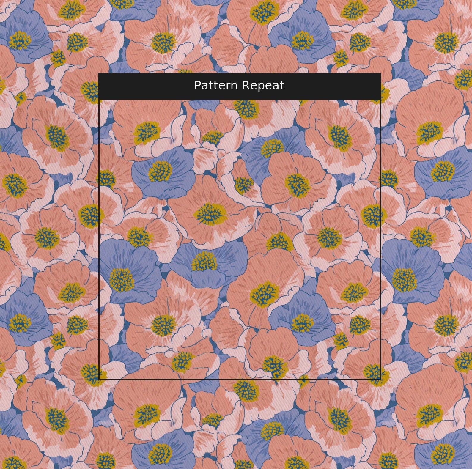 Grooveline Fabric by the Yard — pattern repeat
