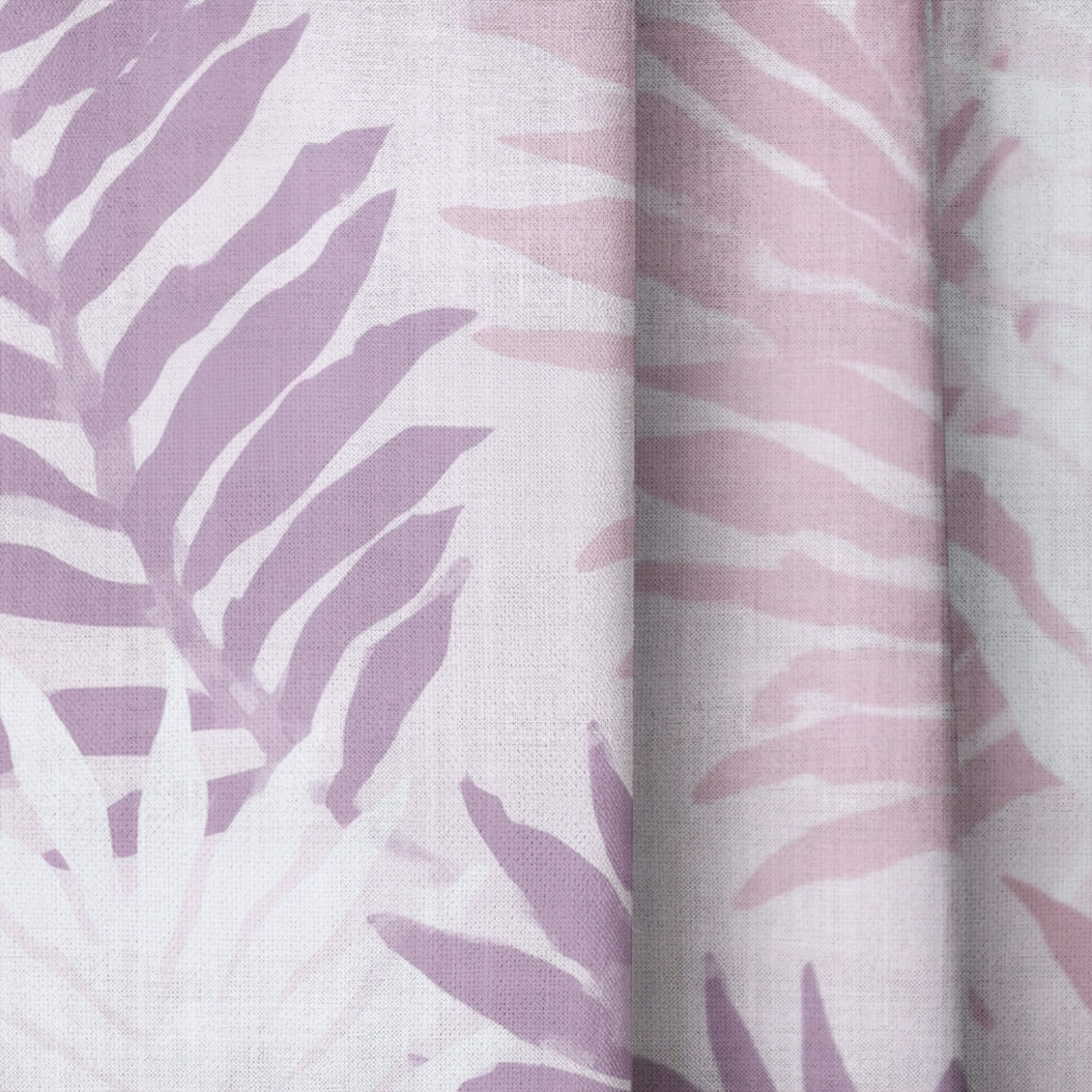 Coastal Mauve - Drapery — close up