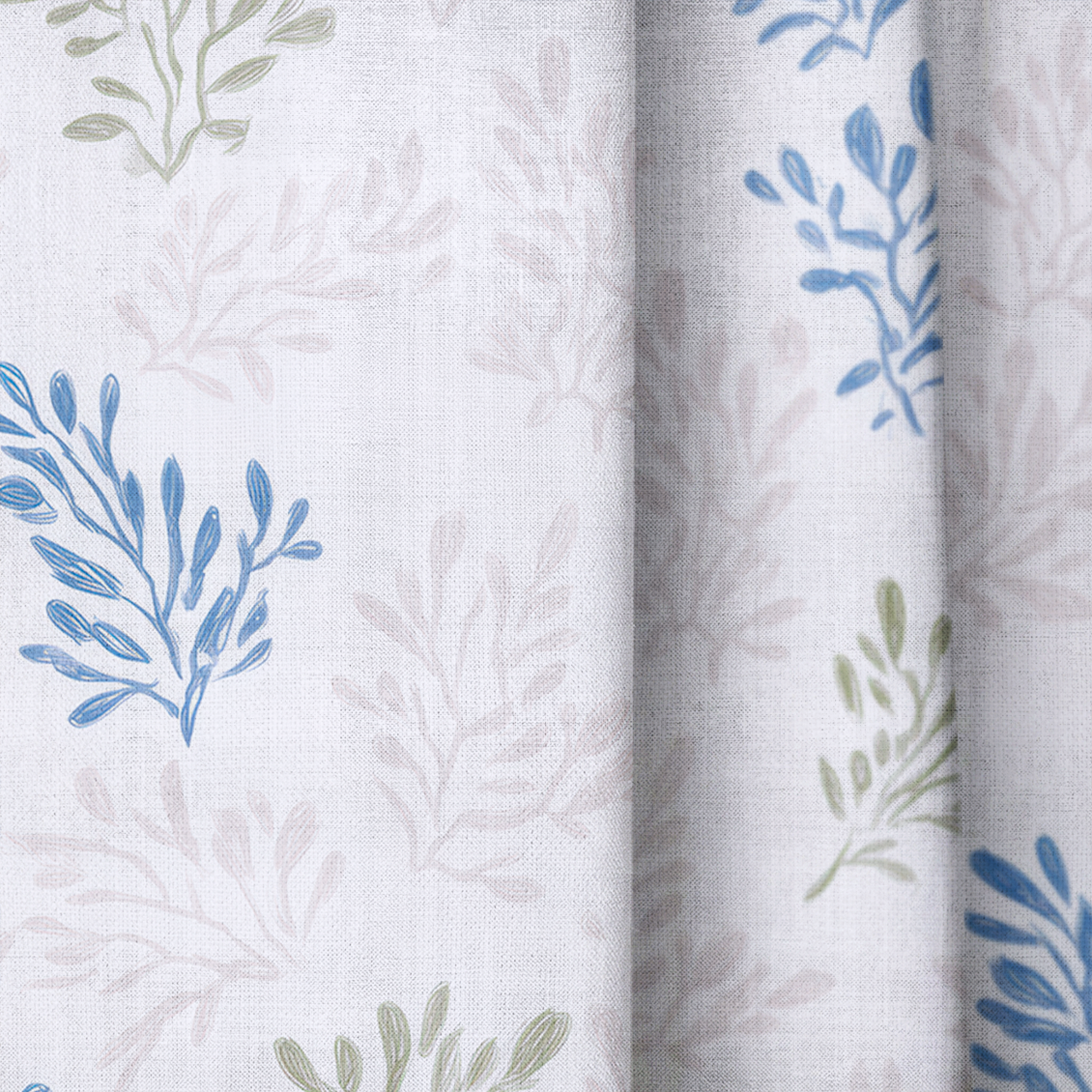 Blushing Botanicals - Drapery — close up