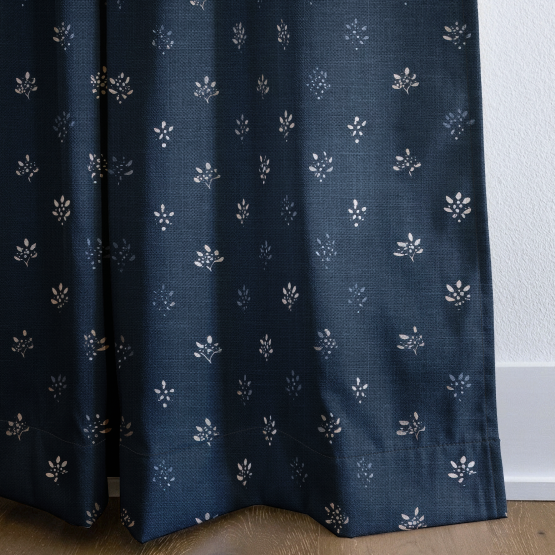 Heather Bloom - Drapery — corner closeup