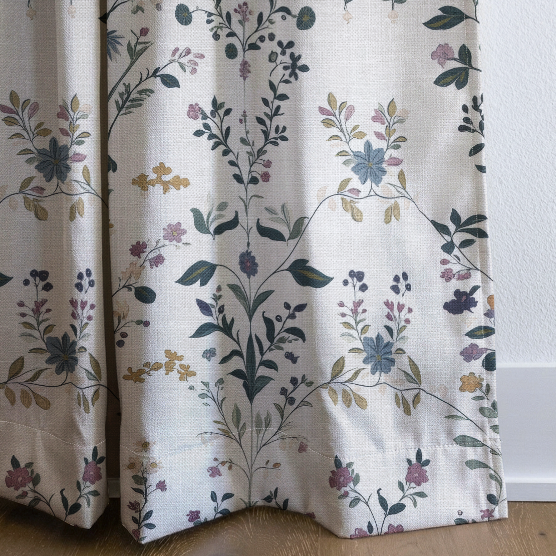Dear Abigail - Drapery — corner closeup