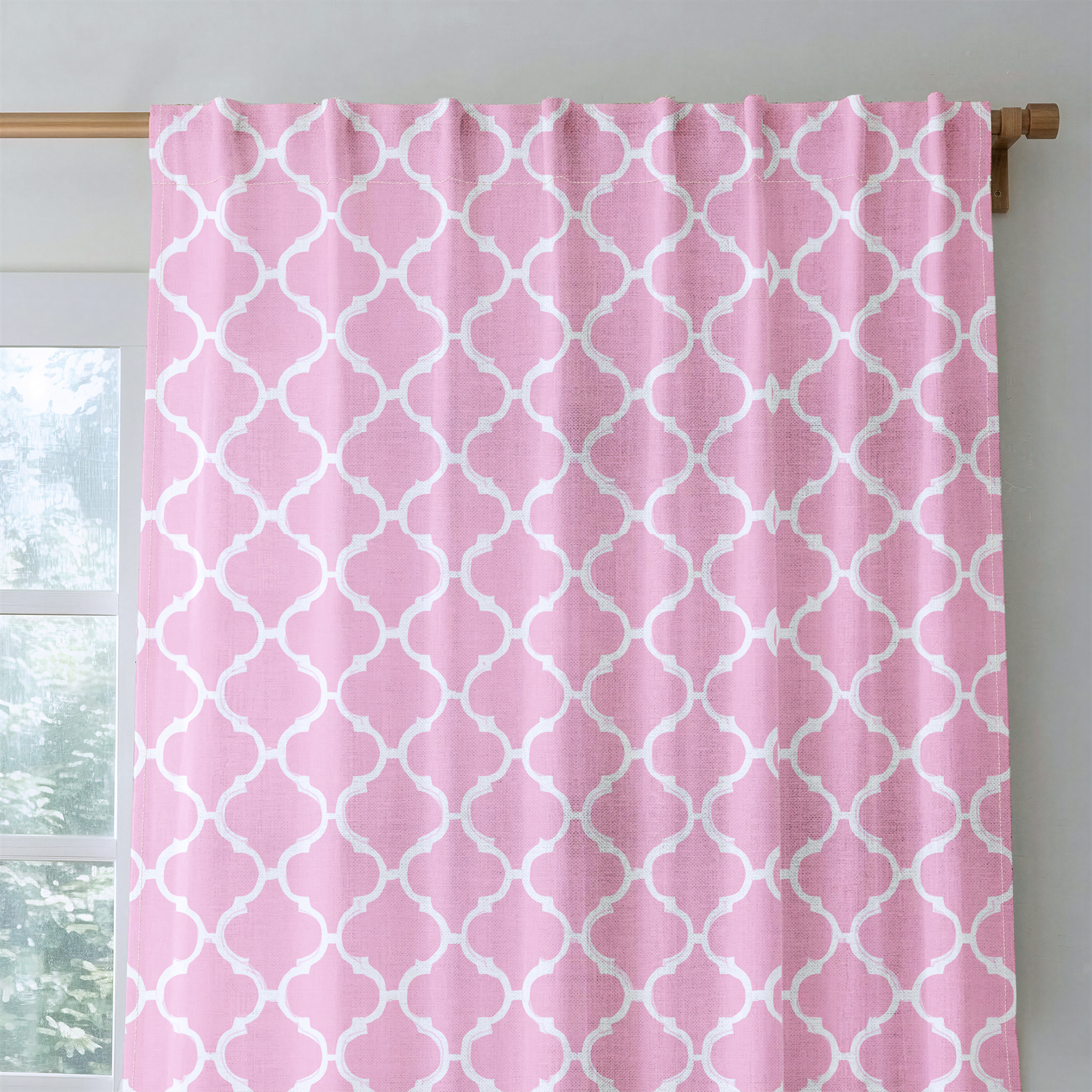 Petal Lattice - Drapery — rod