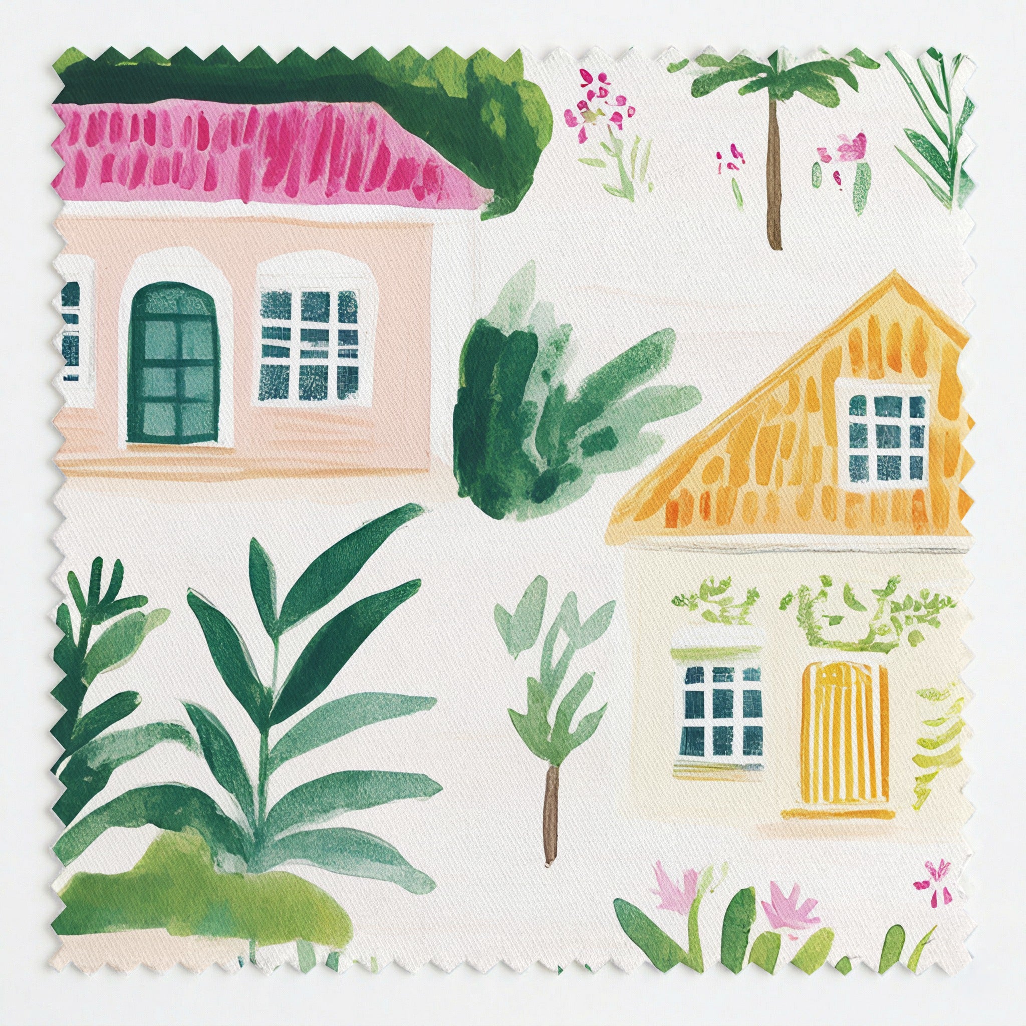 Seaside Village Fabric by the Yard