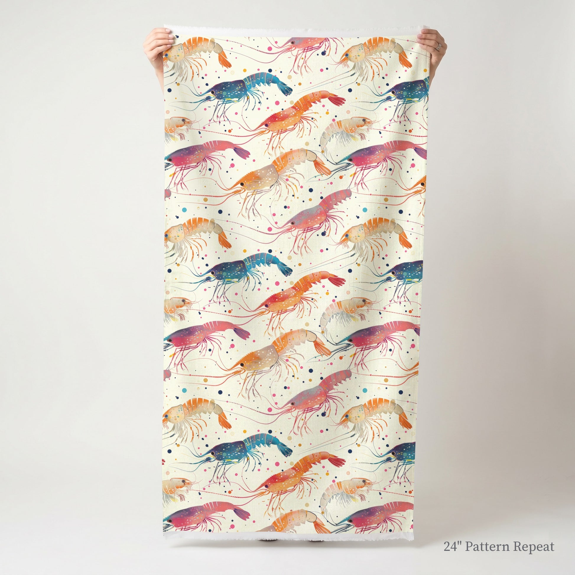 Carnival Crustaceans Fabric by the Yard
