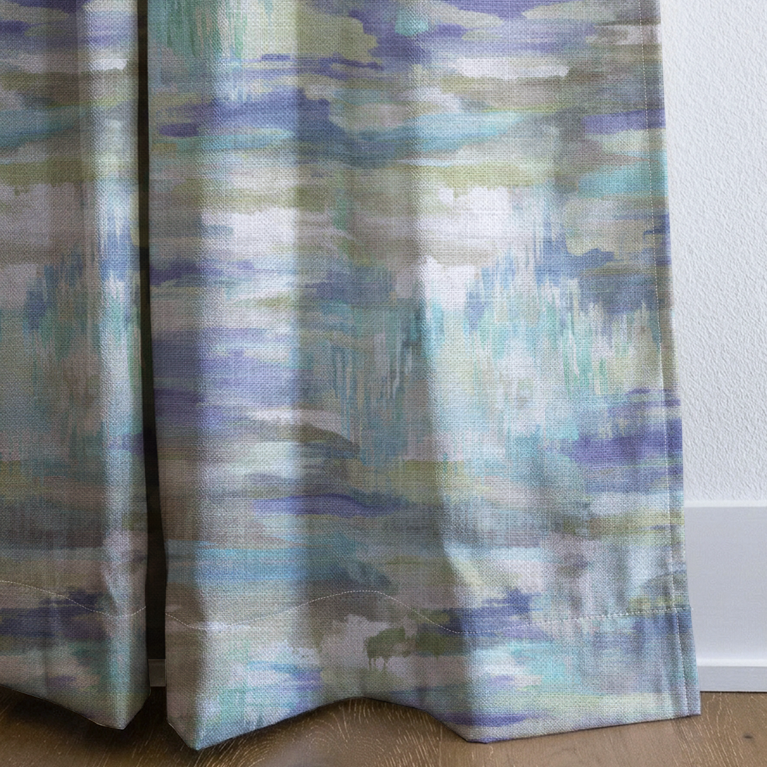 Waterlily - Drapery — corner closeup