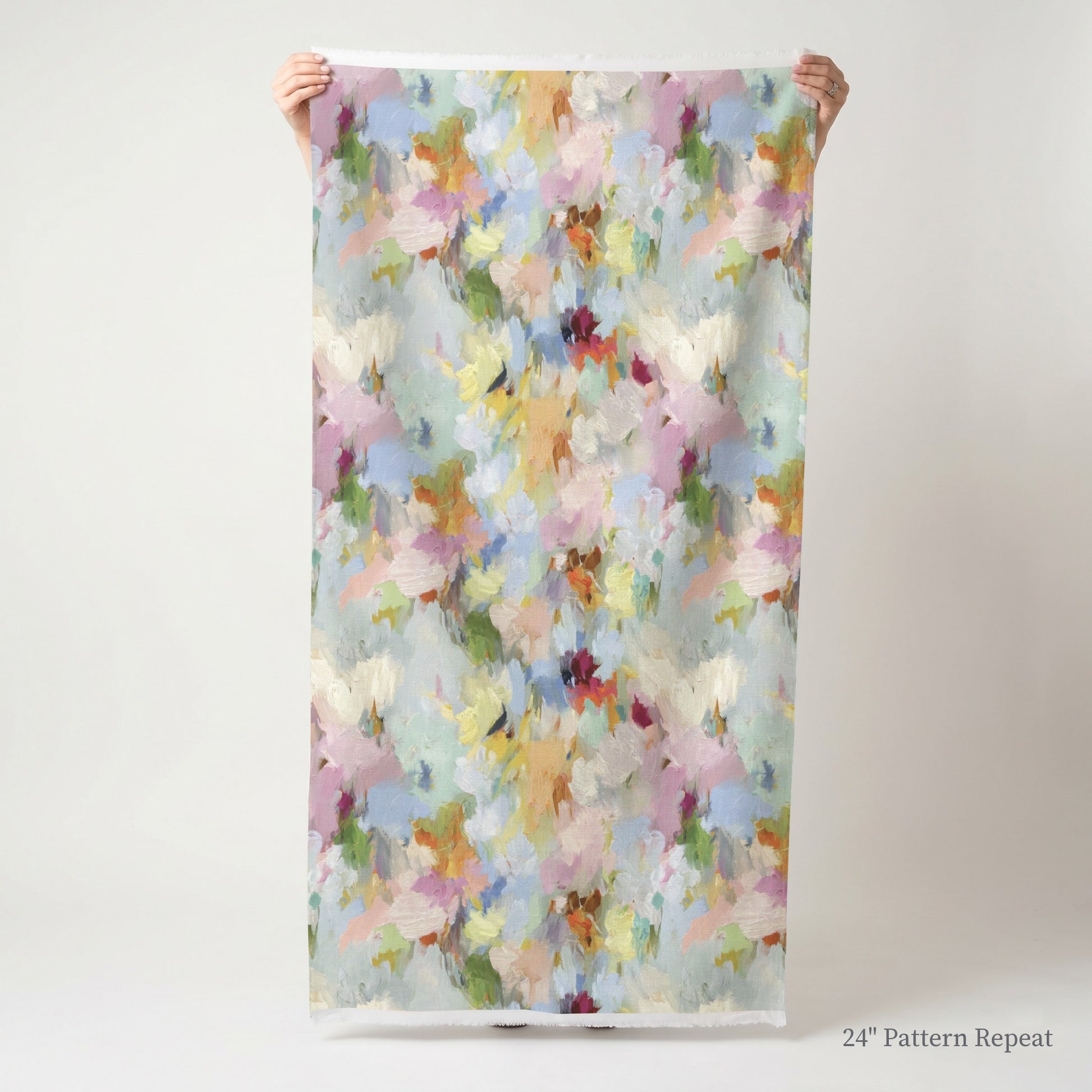 Painted Meadow Fabric by the Yard