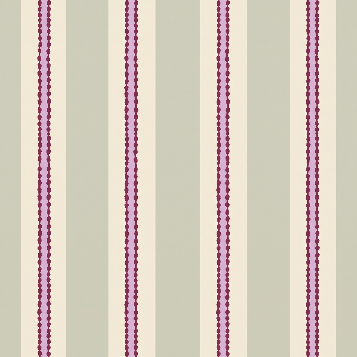 Rickrack Lane Stripe Wallpaper