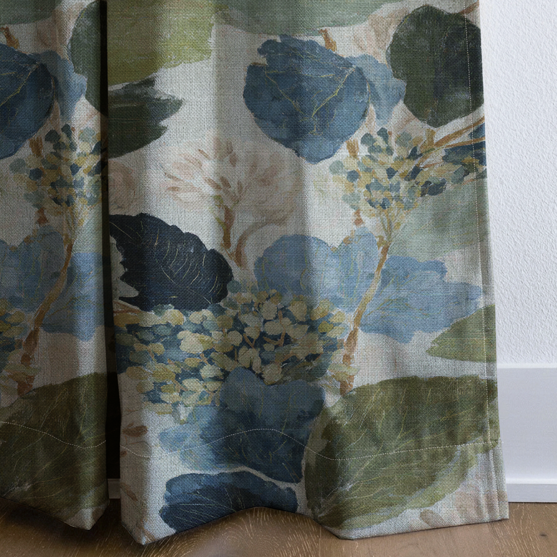 The Silk Garden - Drapery — corner closeup