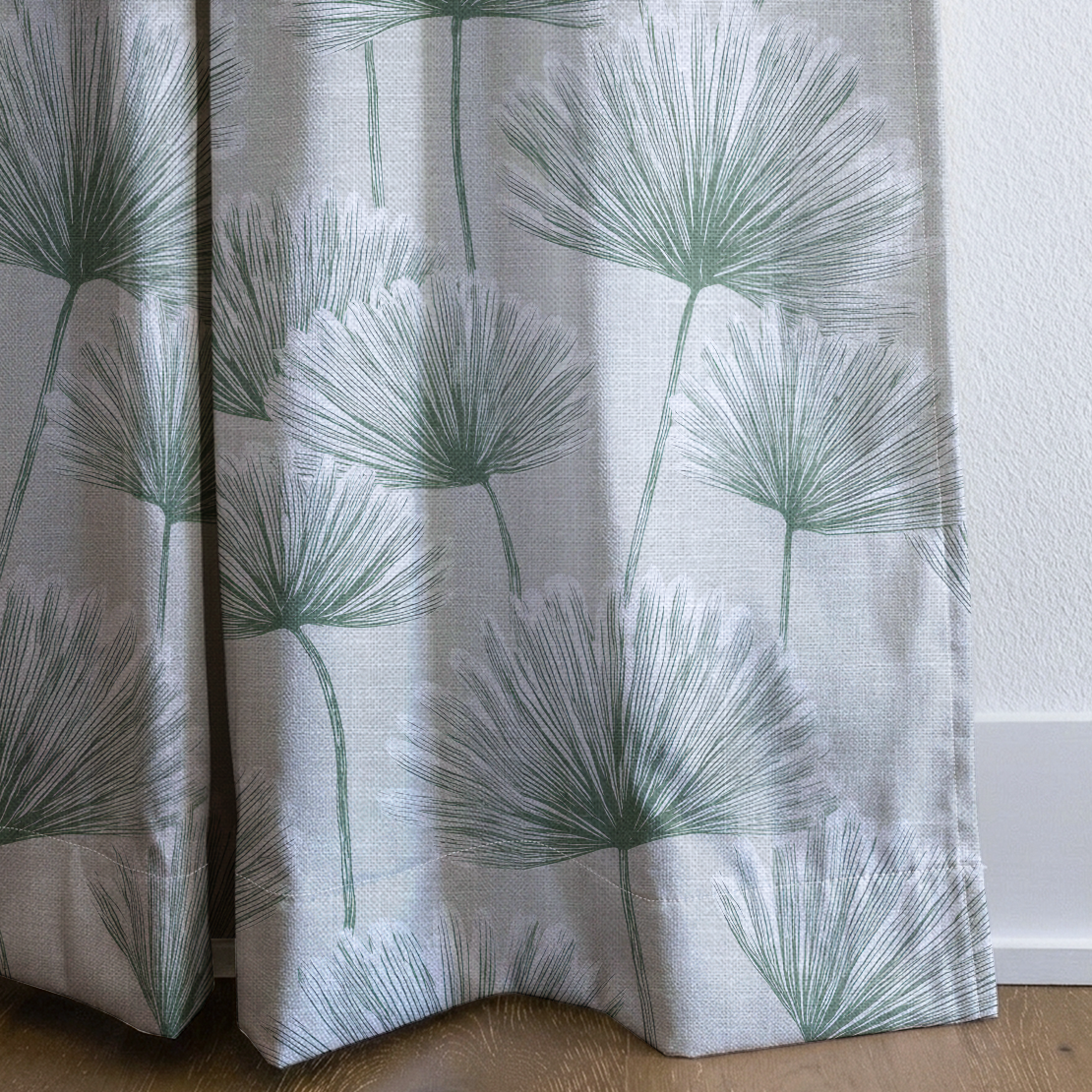 Chamomile - Drapery — corner closeup