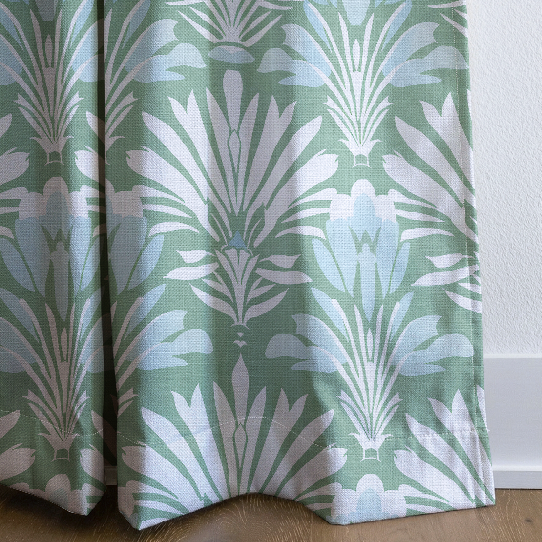 Fiona - Drapery — corner closeup