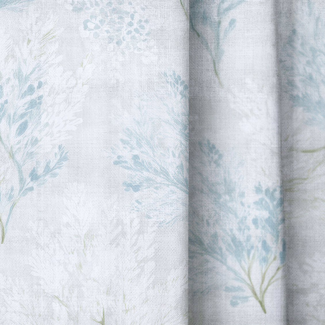 Winter Bloom - Drapery — close up