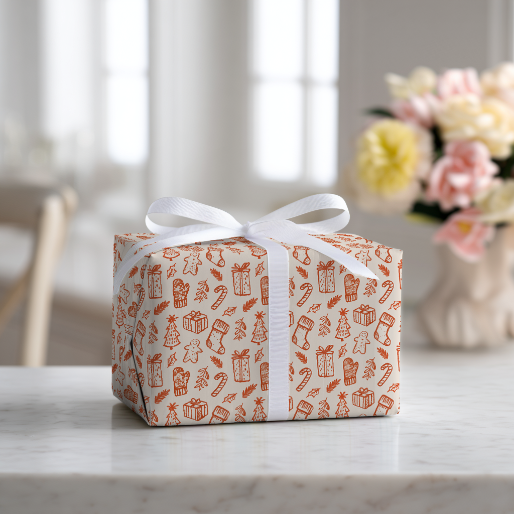 Christmas in Ink - Wrapping Paper