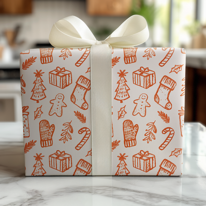 Christmas in Ink - Wrapping Paper