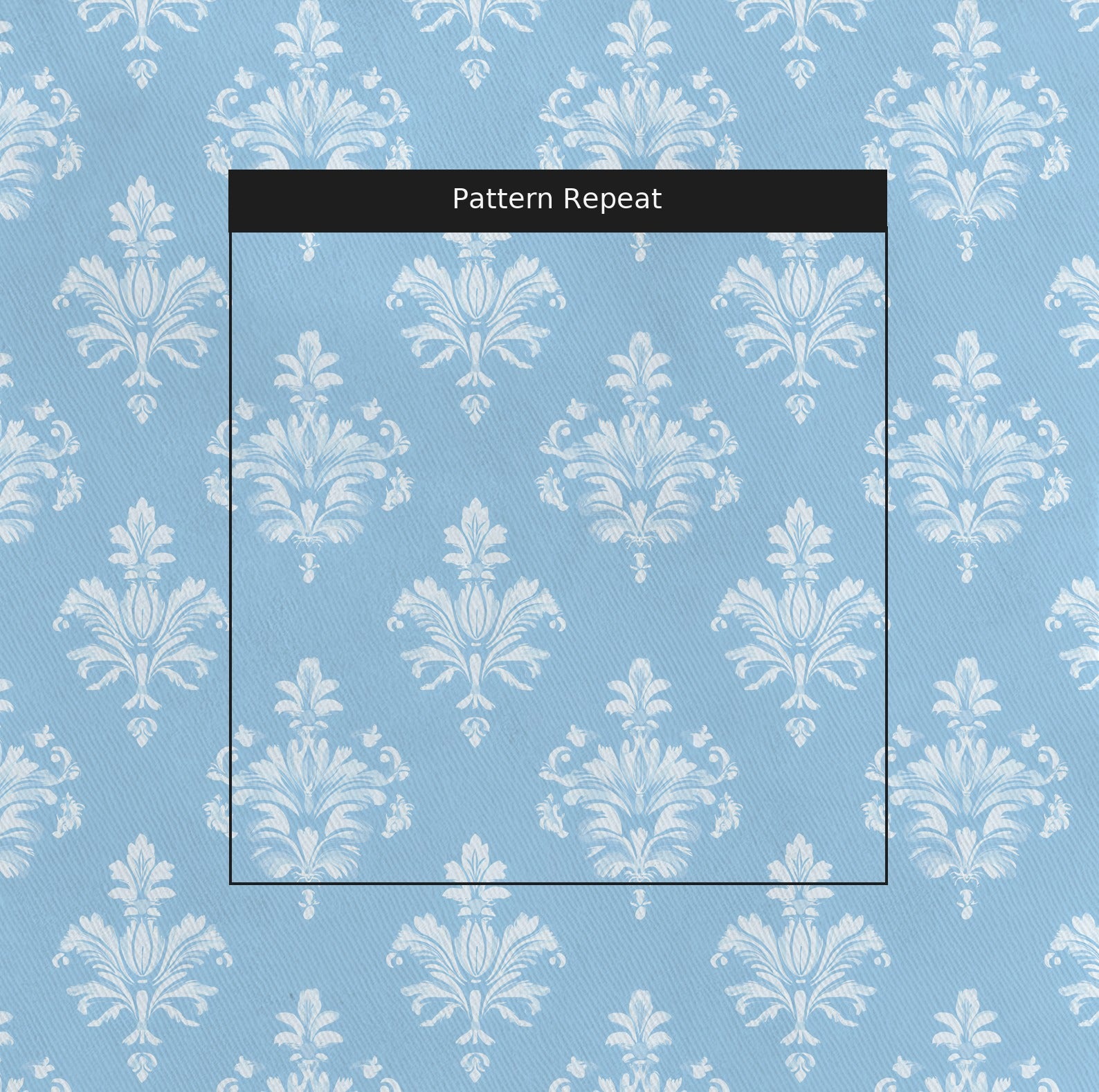 Julia Fabric by the Yard — pattern repeat