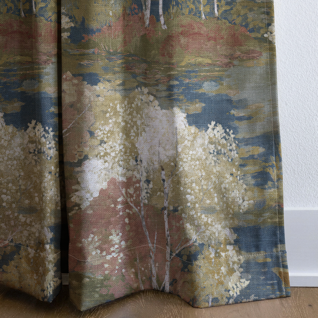 Gentle Country - Drapery — corner closeup