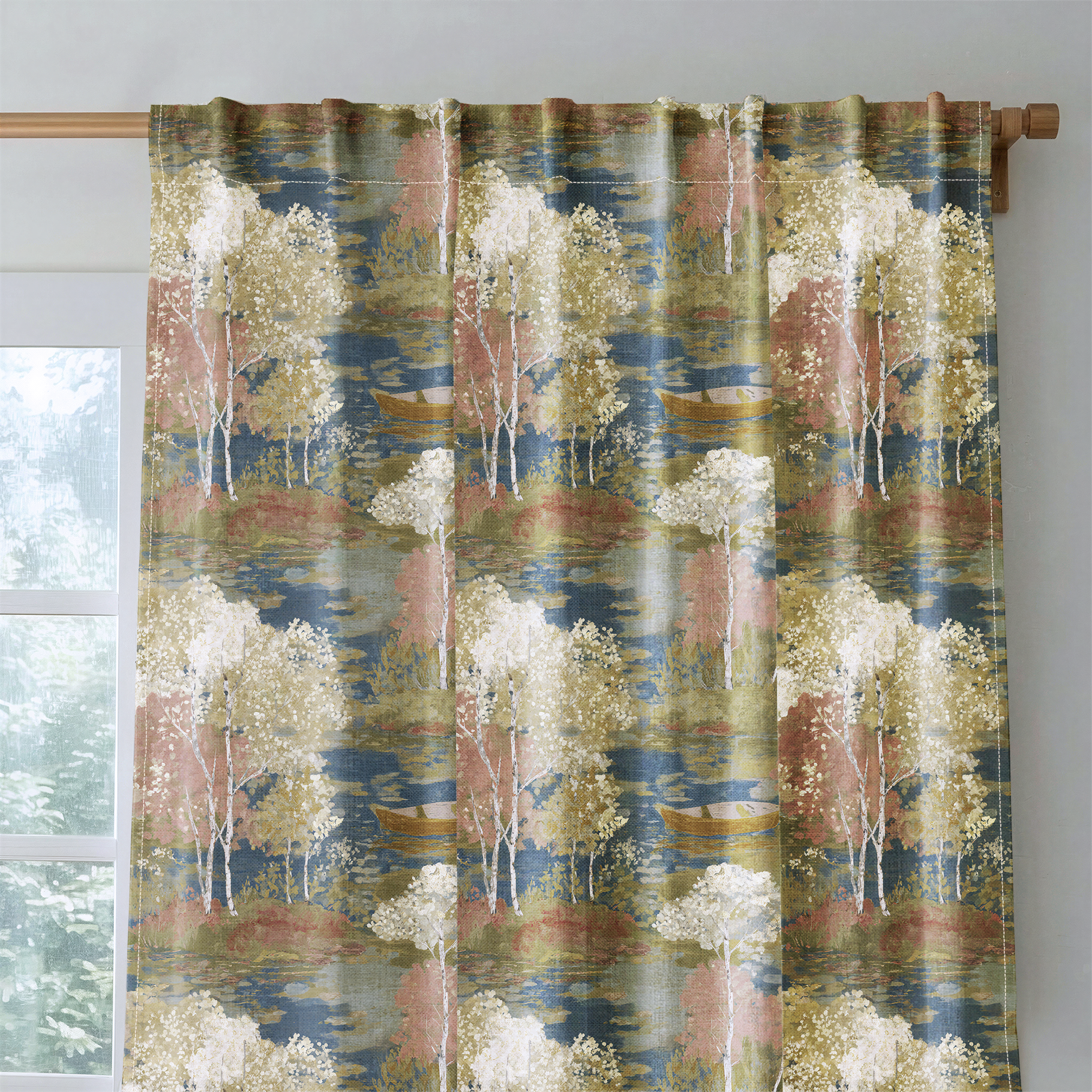 Gentle Country - Drapery — rod