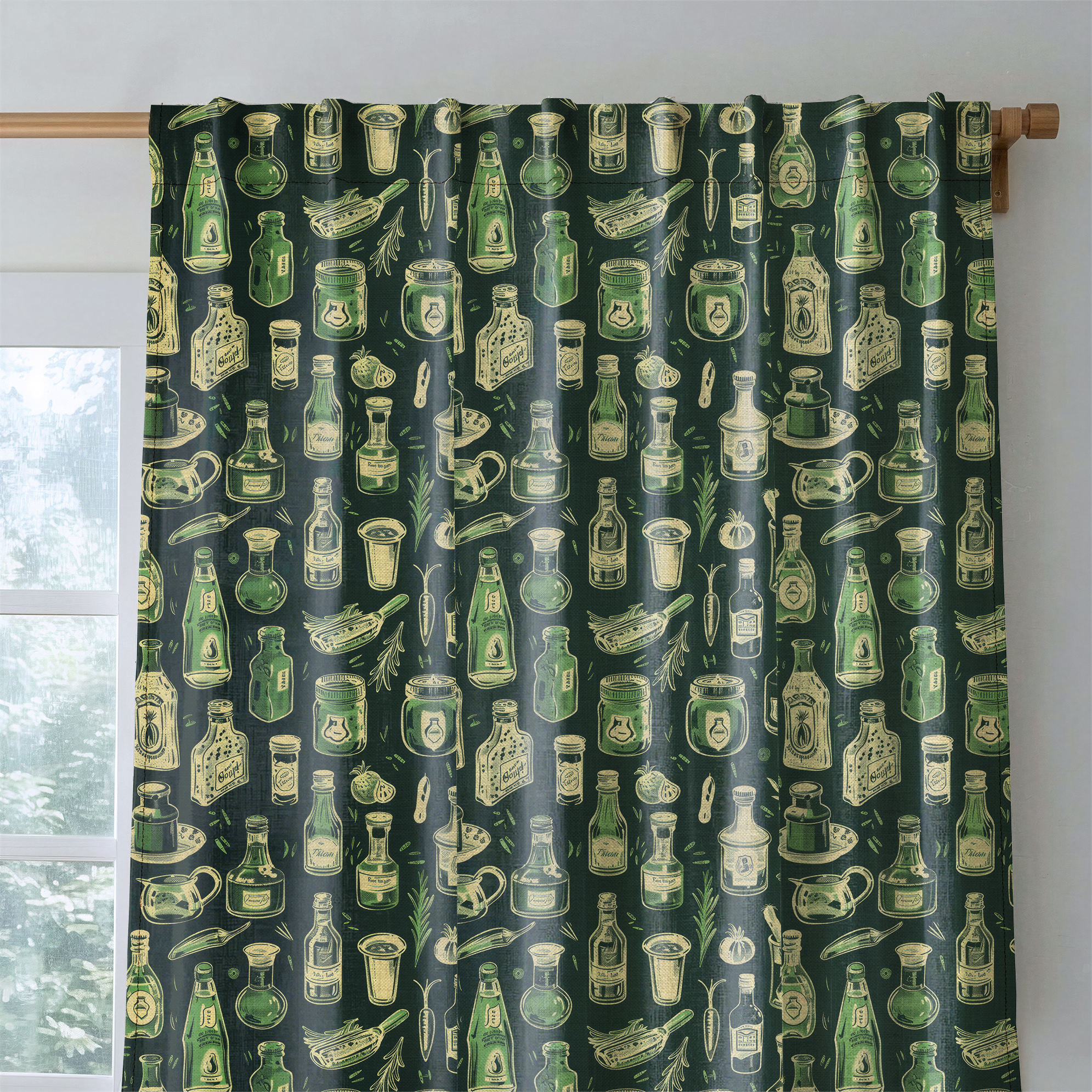 Thyme & Tradition - Drapery — rod