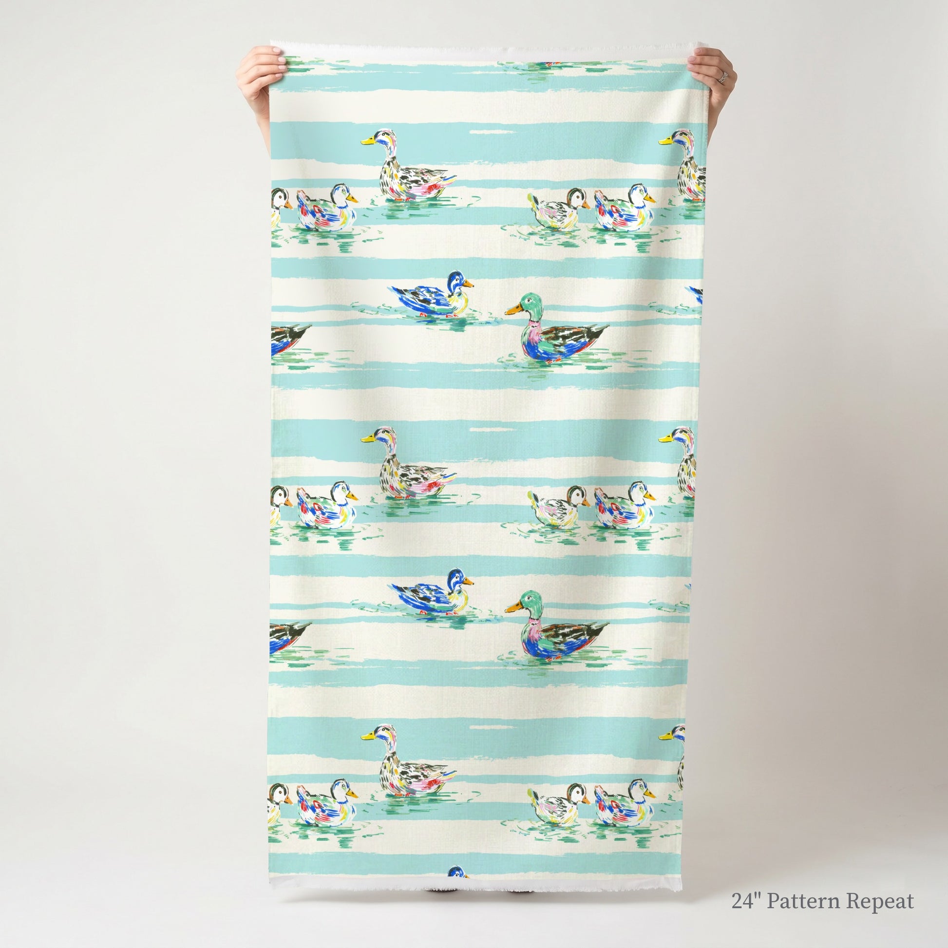 Lakeside Stripe Fabric by the Yard