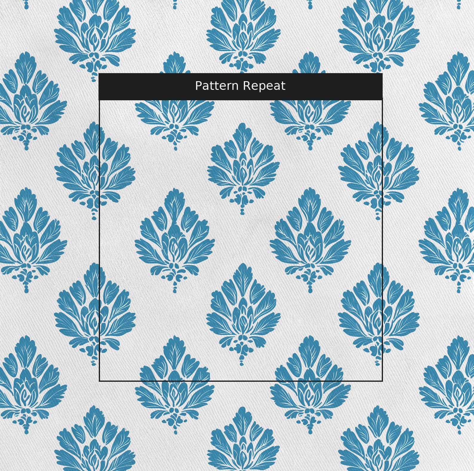 Vivi Fabric by the Yard — pattern repeat
