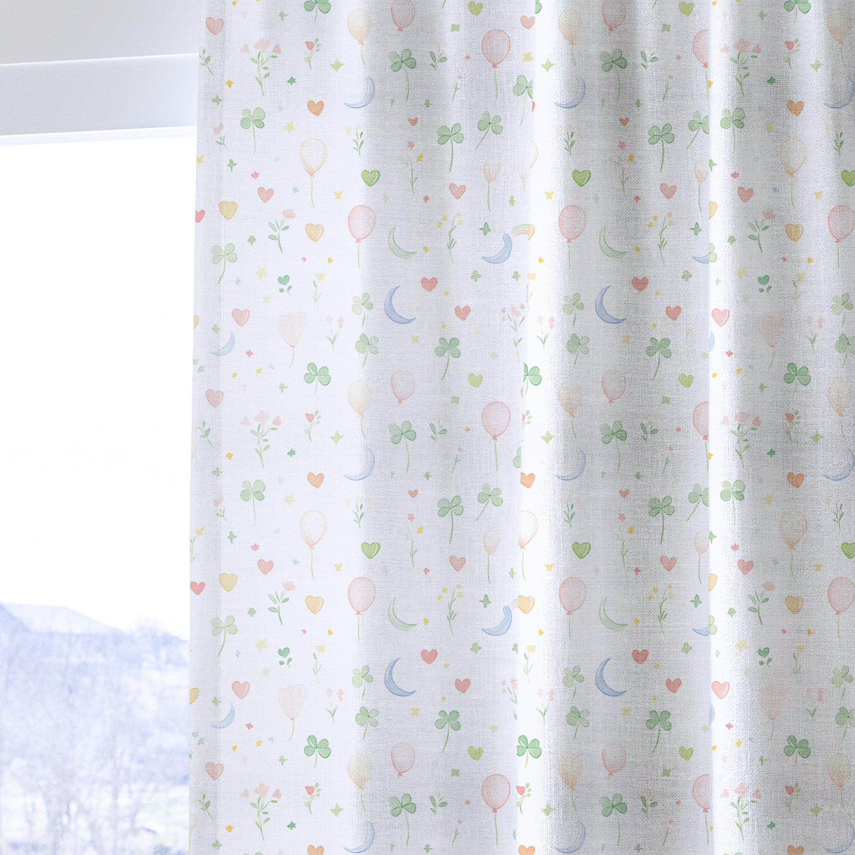 Magically Radiant - Drapery — one panel