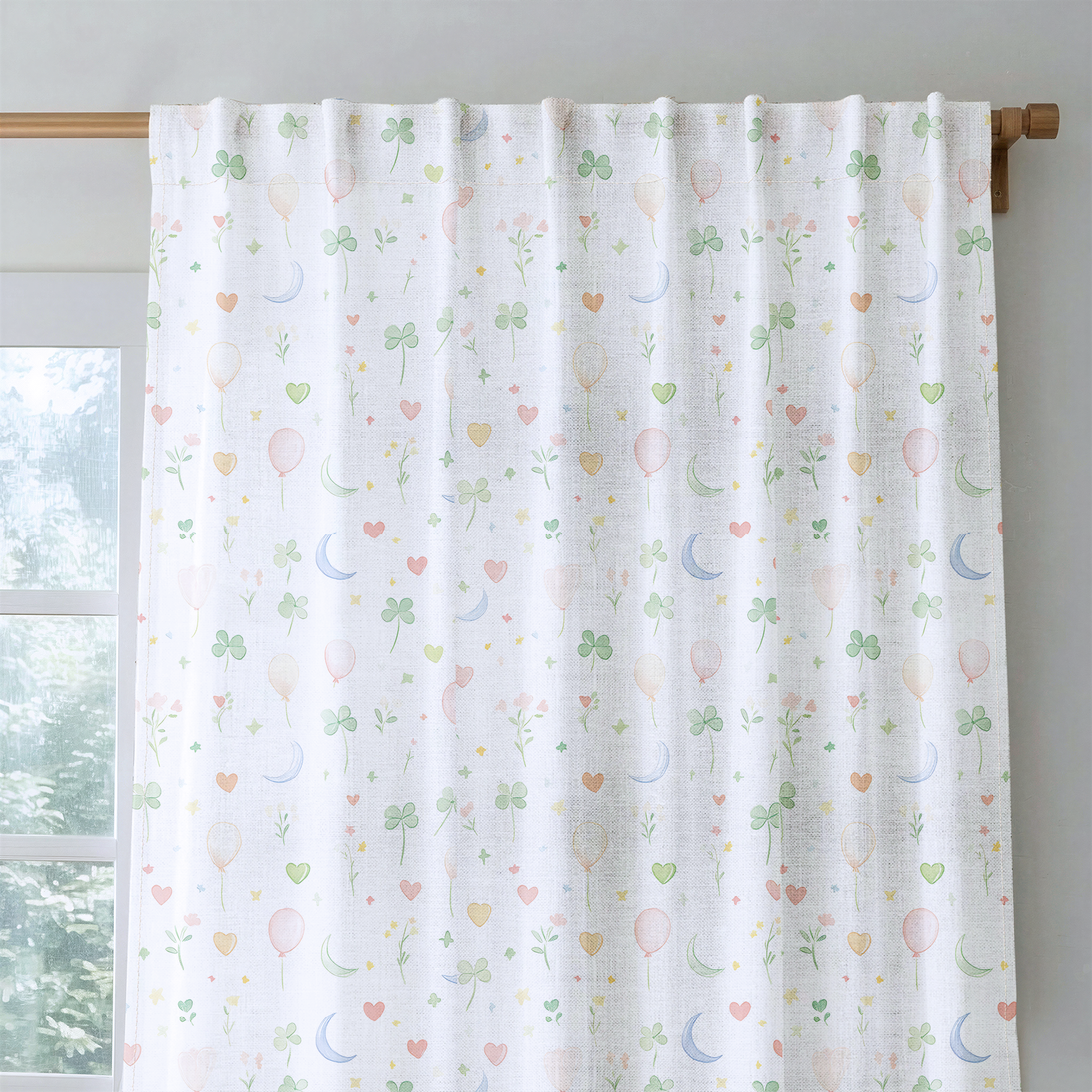 Magically Radiant - Drapery — rod