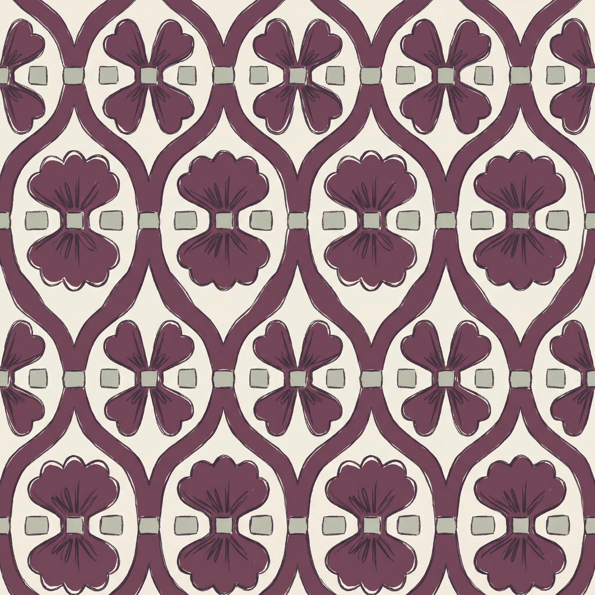 Bowtie Arbor Wallpaper