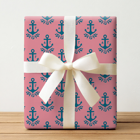 Delta Anchor Crest - Wrapping Paper