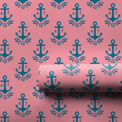 Delta Anchor Crest - Wrapping Paper