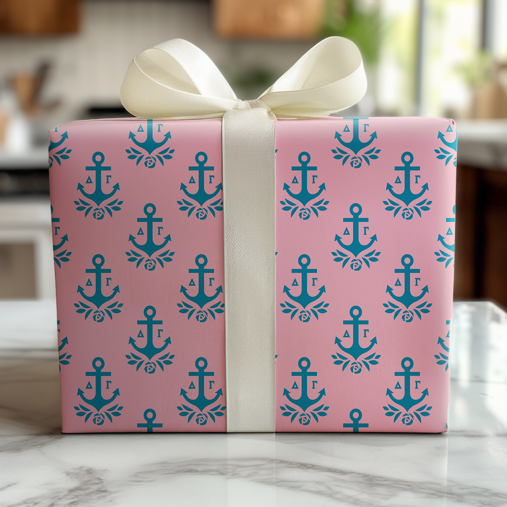 Delta Anchor Crest - Wrapping Paper