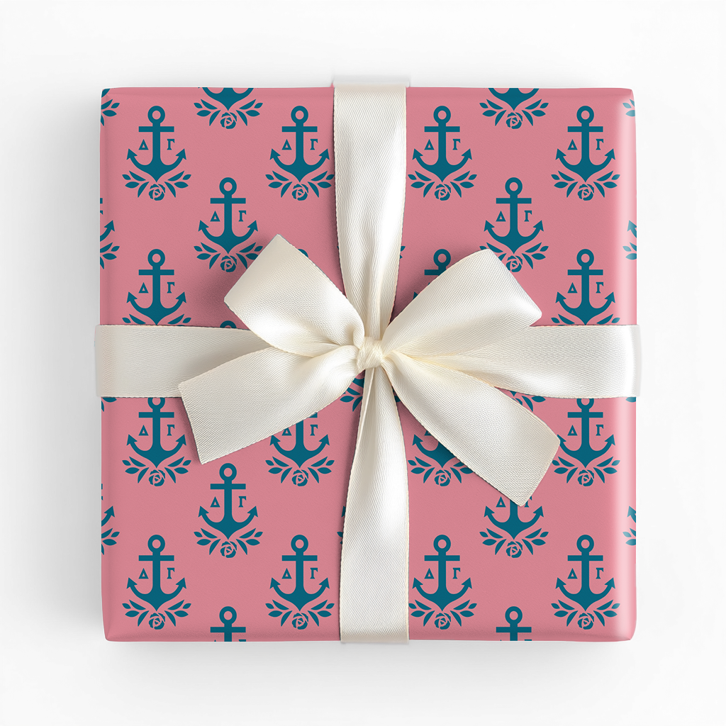 Delta Anchor Crest - Wrapping Paper
