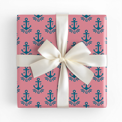 Delta Anchor Crest - Wrapping Paper