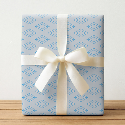 Brilliant in Blue - Wrapping Paper