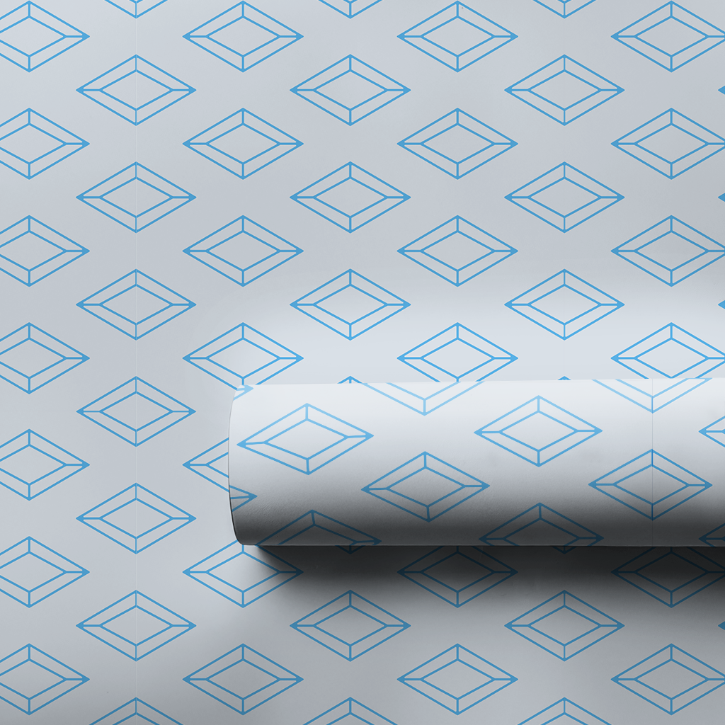 Brilliant in Blue - Wrapping Paper