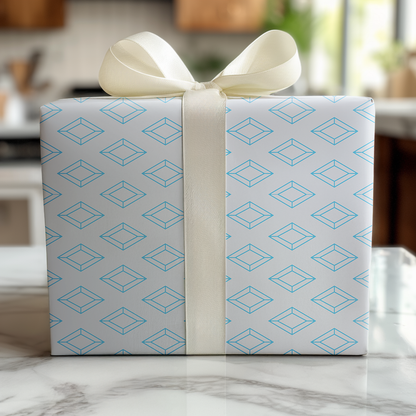 Brilliant in Blue - Wrapping Paper