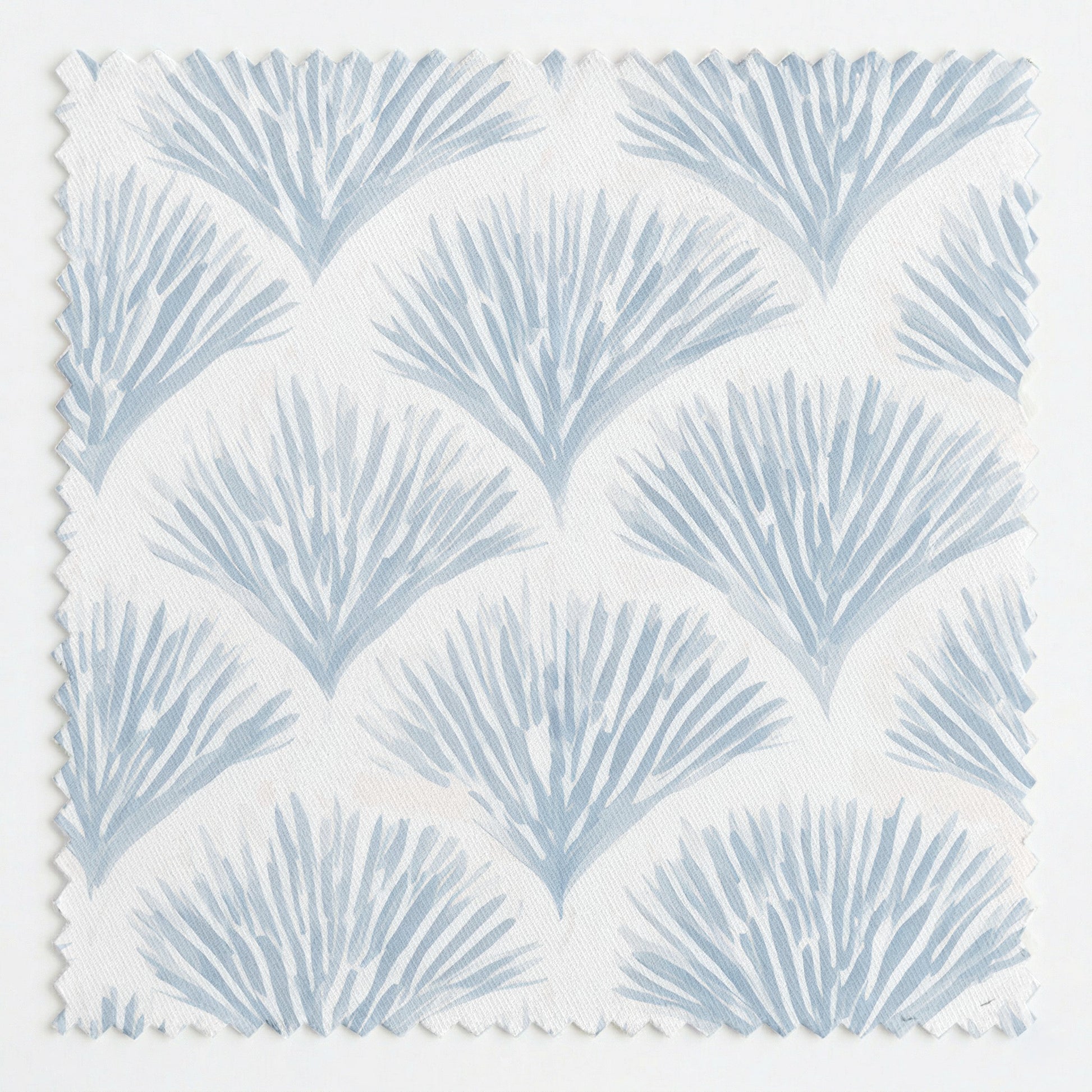 Scalloped Sky Fabric by the Yard