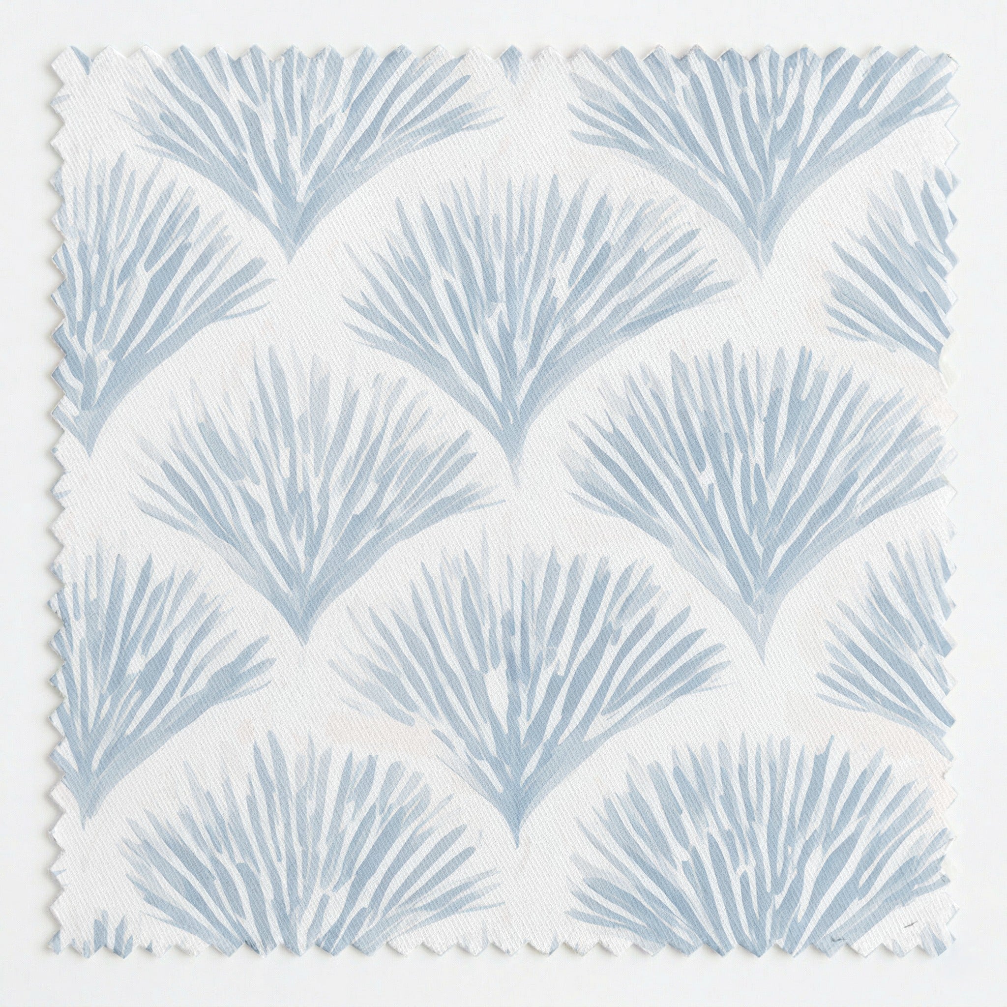 Scalloped Sky Fabric by the Yard