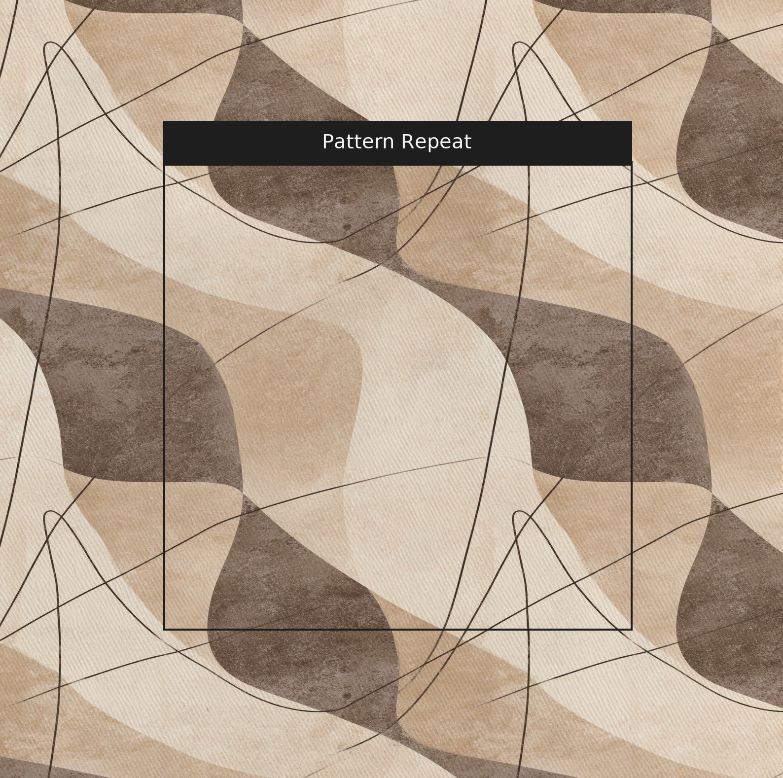 Mesa Drift Fabric by the Yard — pattern repeat