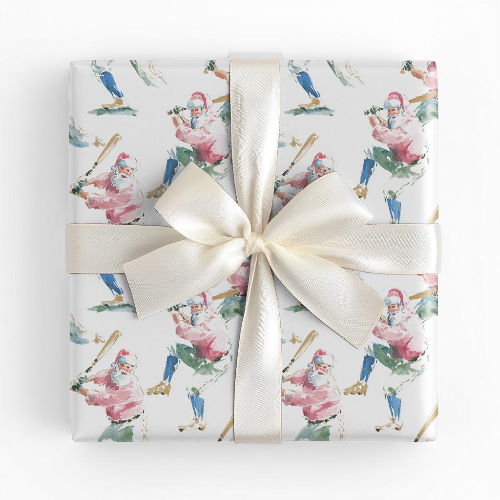 Home Run Holiday - Wrapping Paper