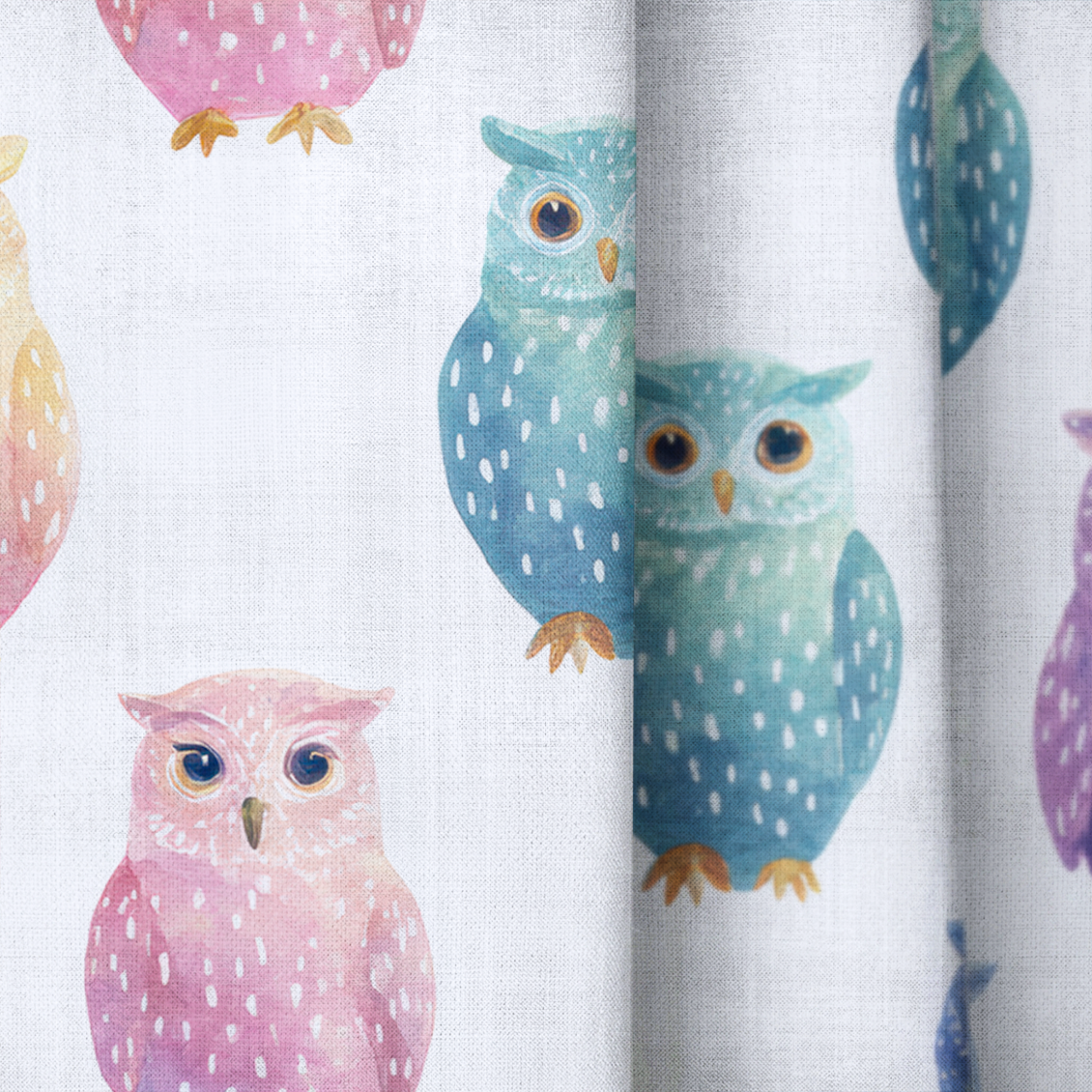 Winnie Pastel - Drapery — close up