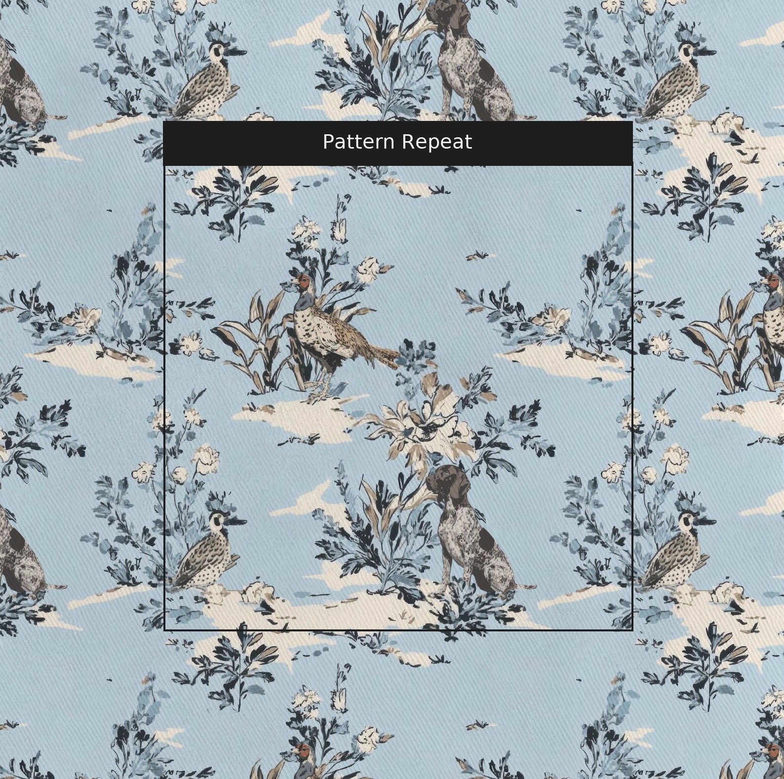 Lanker Fabric by the Yard — pattern repeat